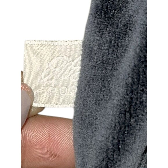 Eddie Bauer Vintage Y2k Argyle Velvet Midi JumperDress Size M Lagenlook Cottage - Picture 5 of 6